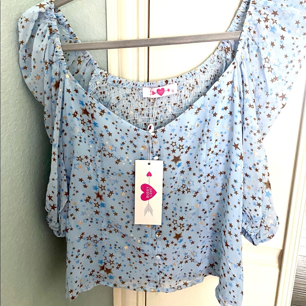 Buddy Love Demi Sweetheart Top